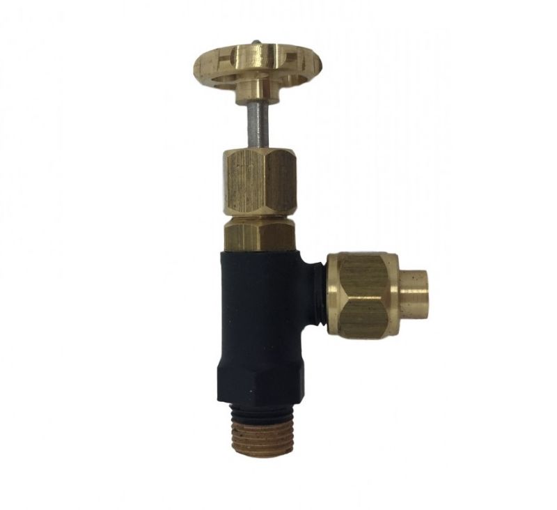 Steam Valve (3/32 pipe - 3/16 x 40 thread)